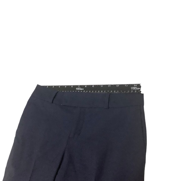 Banana Republic Martin Fit Slacks Sz 0 Navy - Picture 4 of 9